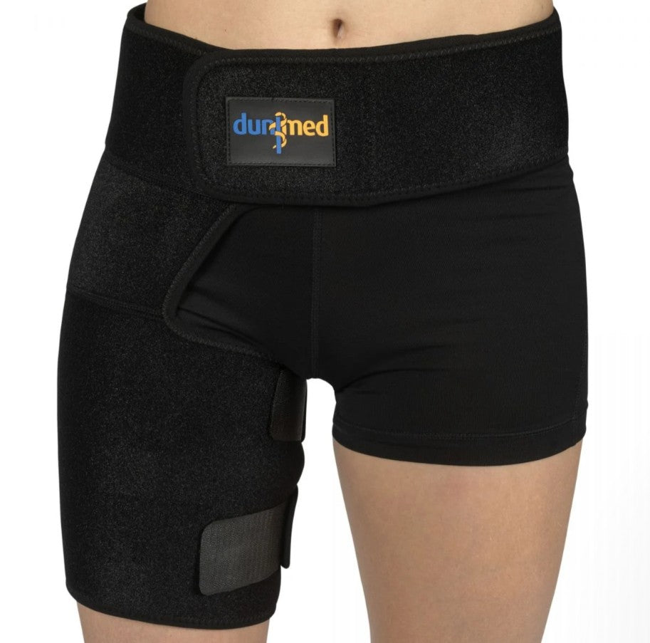 Dunimed : verstelbare heupbrace - dijbeen - lies ondersteuning