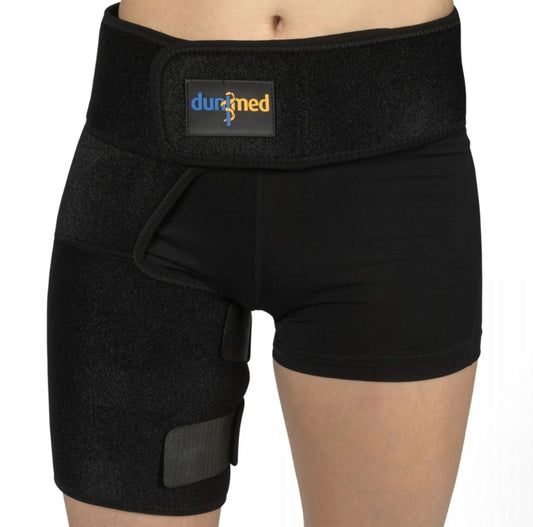 Dunimed : verstelbare heupbrace - dijbeen - lies ondersteuning