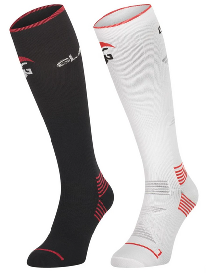 Gladiator Sports : Compressiekousen zwart of wit (per paar)