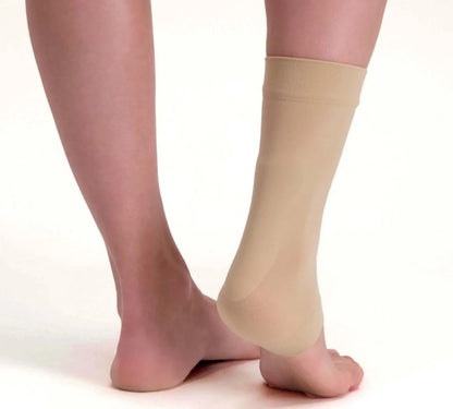 Solelution : Achillespees gel sok - Zwart / Beige (per stuk)