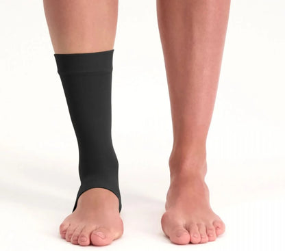 Solelution : Achillespees gel sok - Zwart / Beige (per stuk)