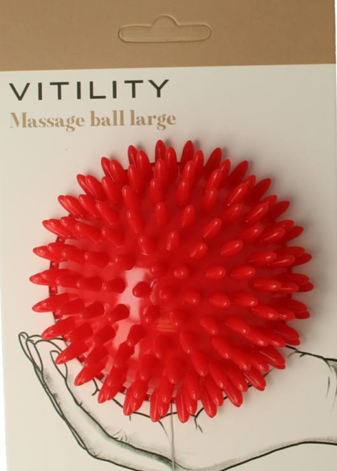 Vitility : Massagebal rood 9 cm